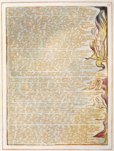 Jerusalem Die Emanation des Riesen Albion von William Blake